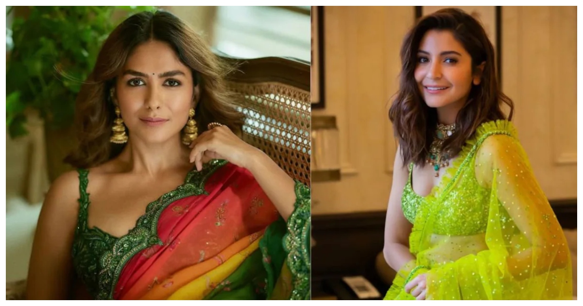 ম্রুণাল ঠাকুর ও আনুশকা শর্মা। ছবি: এনডিটিভি